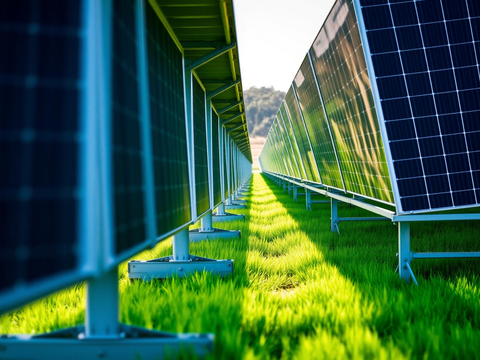 Parc photovoltaïque au sol